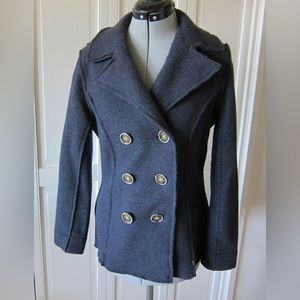 BANANA REPUBLIC HERITAGE COLLECTION BLUE PEACOAT
